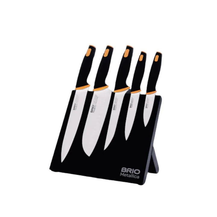 Cutit Otel Inoxidabil Pentru Dezosat, Brio Metallica, Maner Ergonomic Antialunecare, 16 Cm Casidora