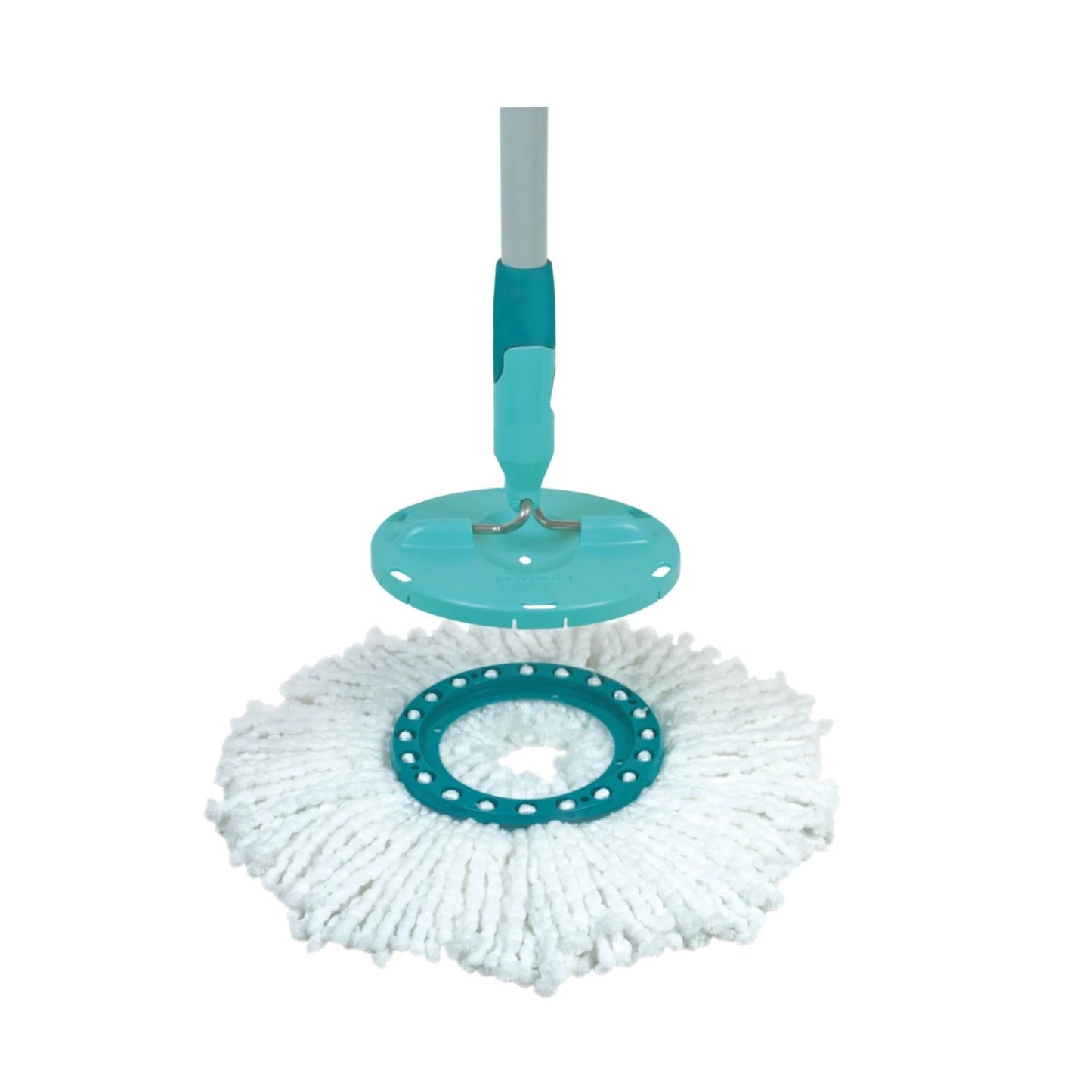 Rezerva Mop Rotativ, 16 cm, Microfibra, Alba Casidora