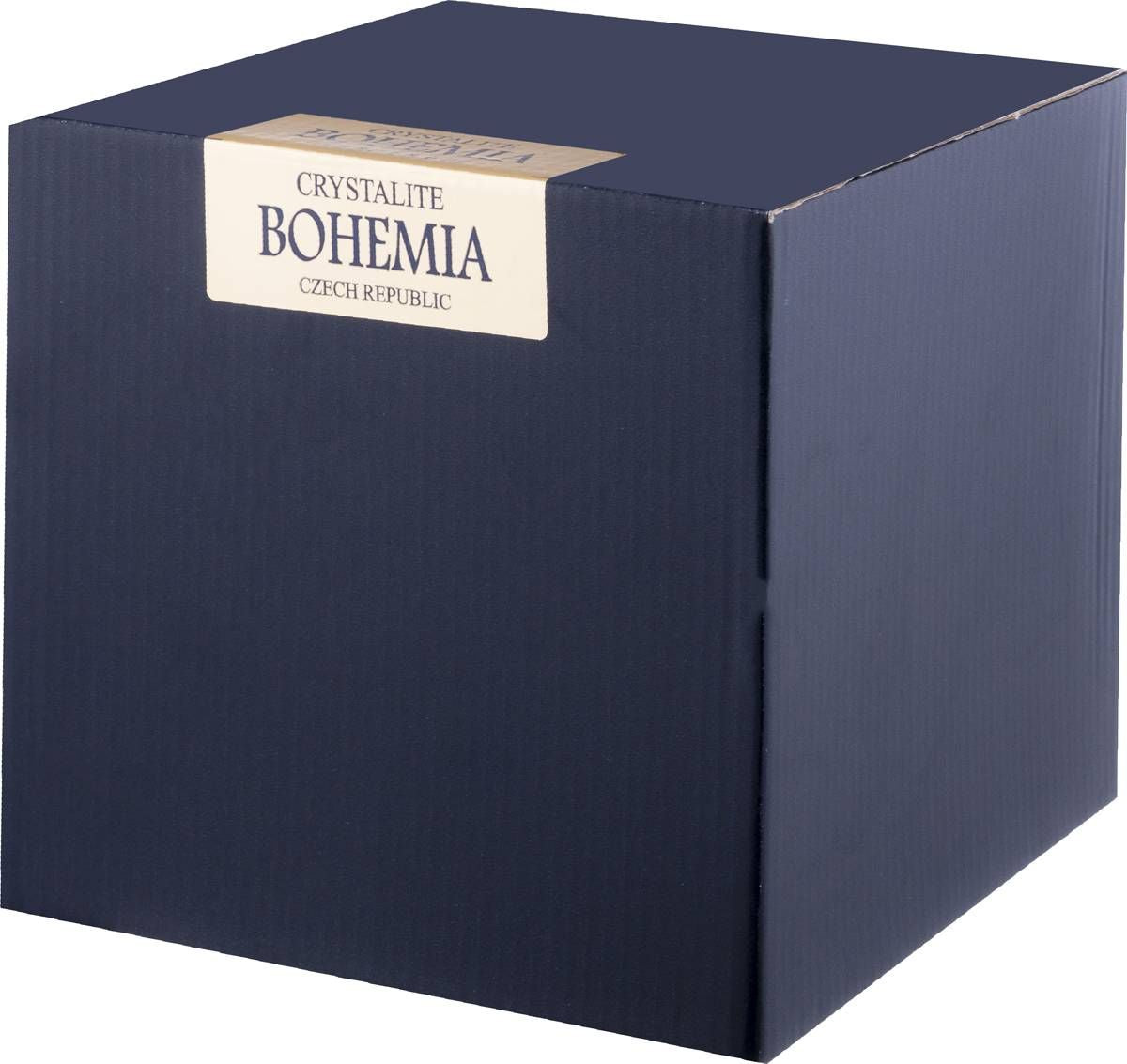 Set 6 Pahare BOHEMIA CRISTAL Quadro, 350 ML, Multicolor Casidora