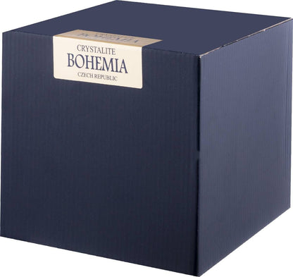 Set 6 Pahare BOHEMIA CRISTAL Quadro, 350 ML, Multicolor Casidora