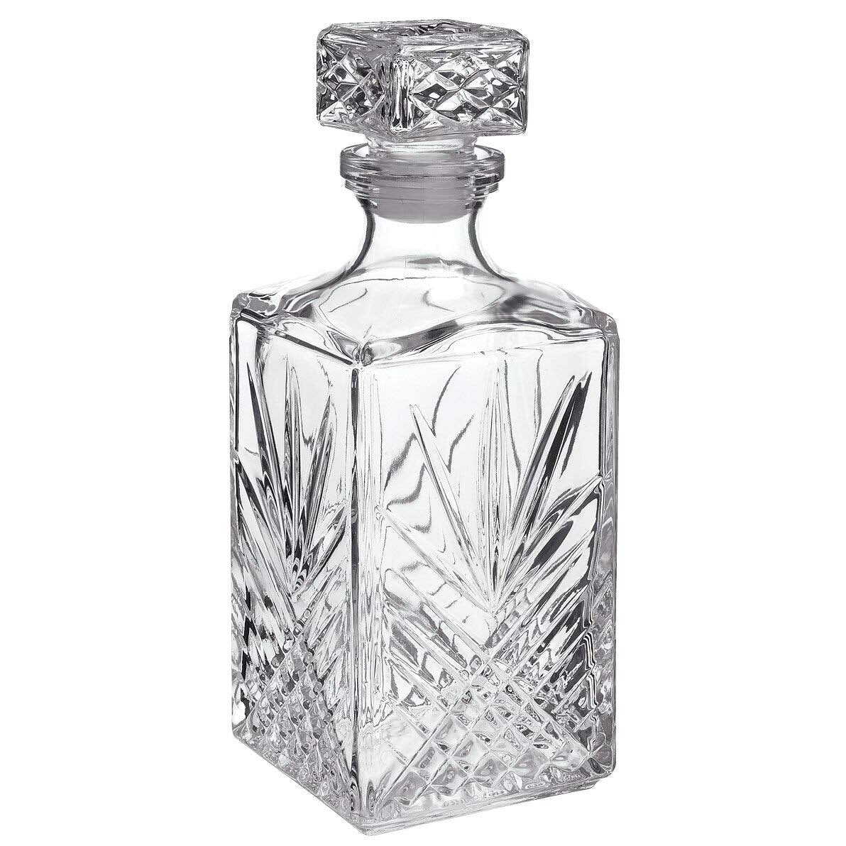 Set Cadou Sticla Whisky Si 6 Pahare, Bormioli Rocco Selecta, 1000 ml, 285 ml Casidora